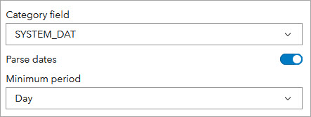 Einstellung "Datumsangaben analysieren" Einstellung "Datumsangaben analysieren"