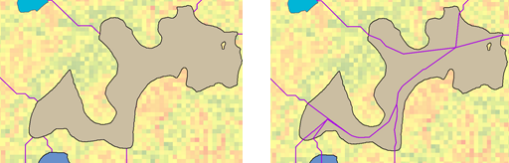 Konnektorpfade innerhalb einer Region Konnektorpfade innerhalb einer Region
